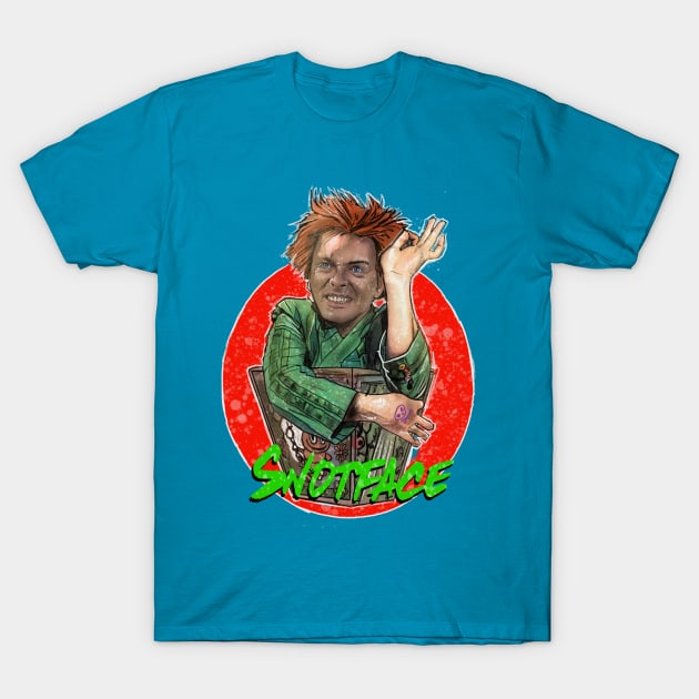 Drop Dead, Fred! Snotface T-Shirt by Elizachadwickart 